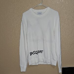 Jean Michael Basquiat Mens Crewneck Swratshirt Size M